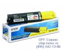 Картридж S050187 желтый для Epson AcuLaser C1100 / CX11N оригинальный